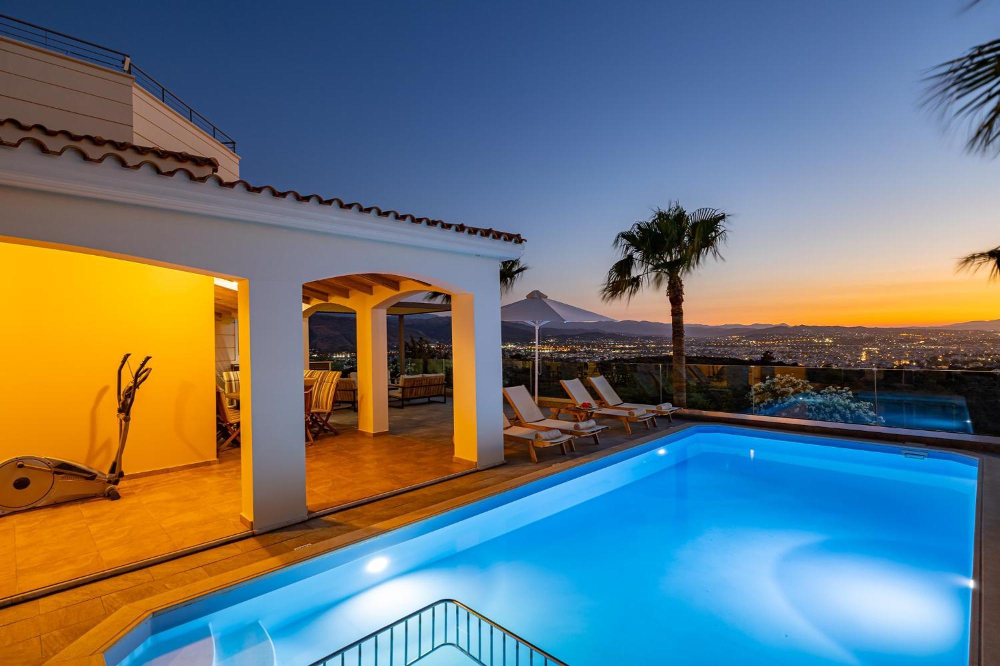 Karmilos Hill Villa Chania  Exterior photo